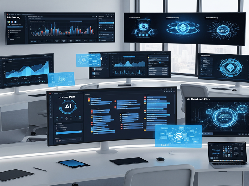 Digital marketing trends in Hadapsar for 2025 showing AI tools, hyperlocal SEO, and creative strategy.