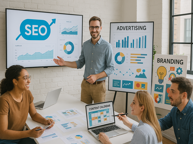 Digital marketing strategy for local businesses by the Best digital marketing agency in Hadapsar