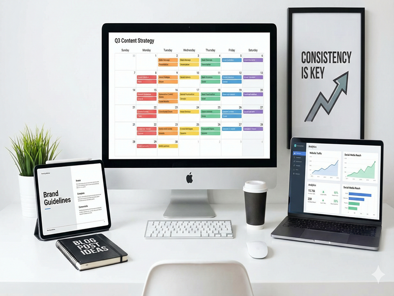 Consistent digital marketing strategy by the Best digital marketing agency in Hadapsar