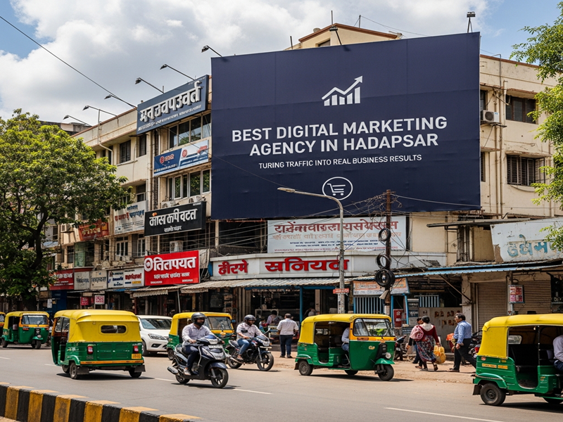 How the Best digital marketing agency in Hadapsar turns website traffic into business growth