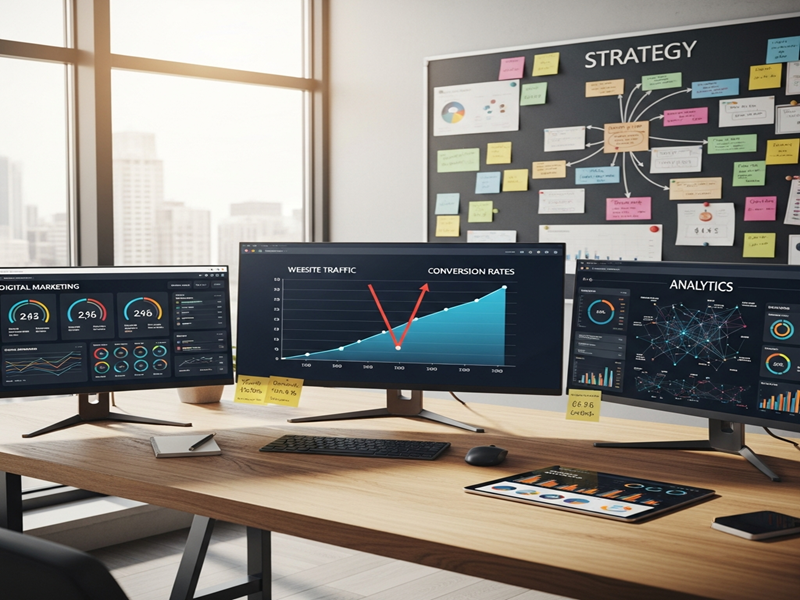 Digital strategy reviving stalled online growth by the Best digital marketing agency in Hadapsar